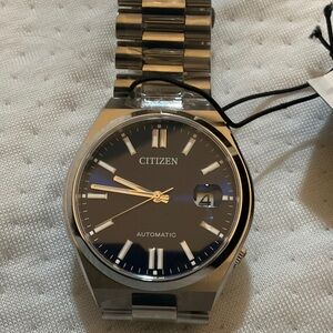 Citizen Tsuyosa Silver and Blue Automatic Watch
